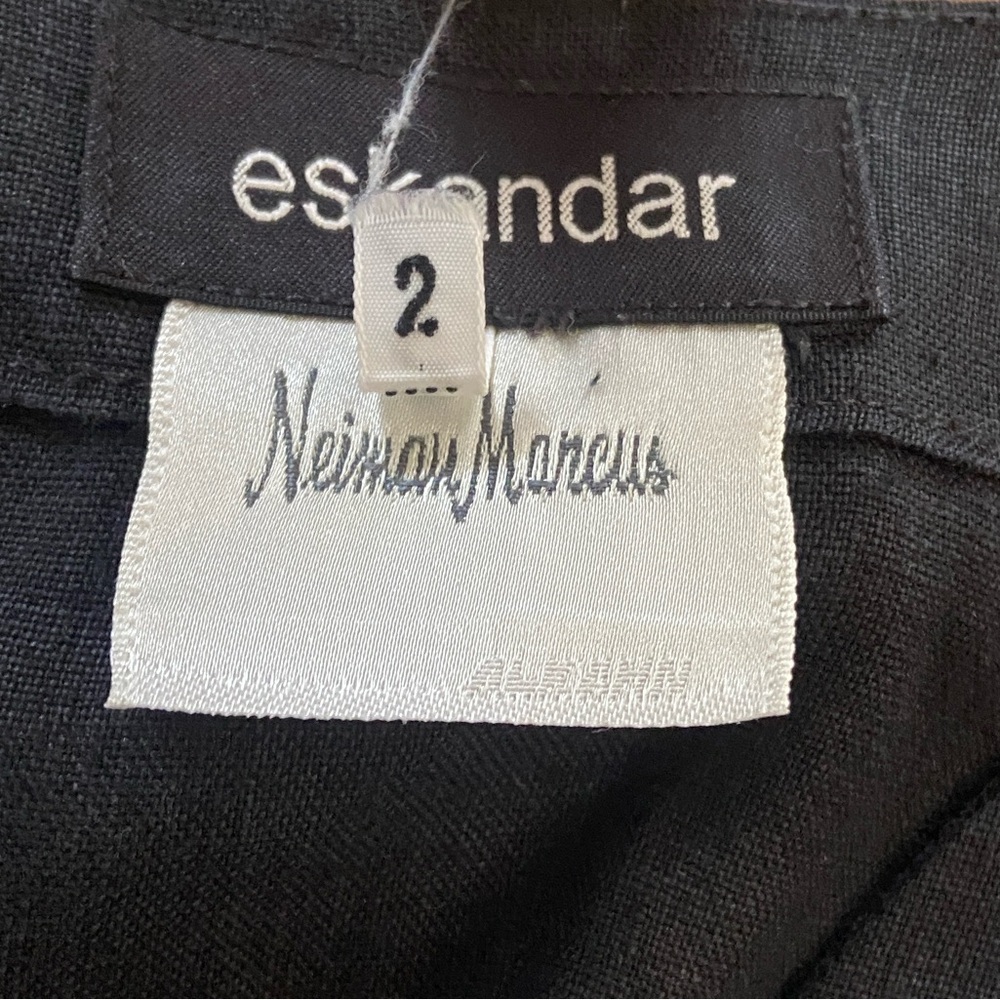 Eskandar Linen Shell Top - Picture 6 of 7